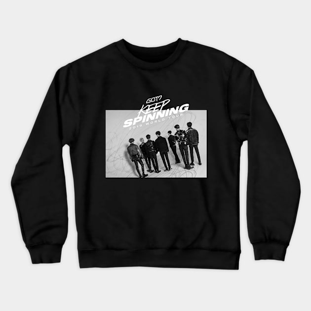 GOT7 KEEP SPINNING 2020         #onsalenow Crewneck Sweatshirt by shiteter